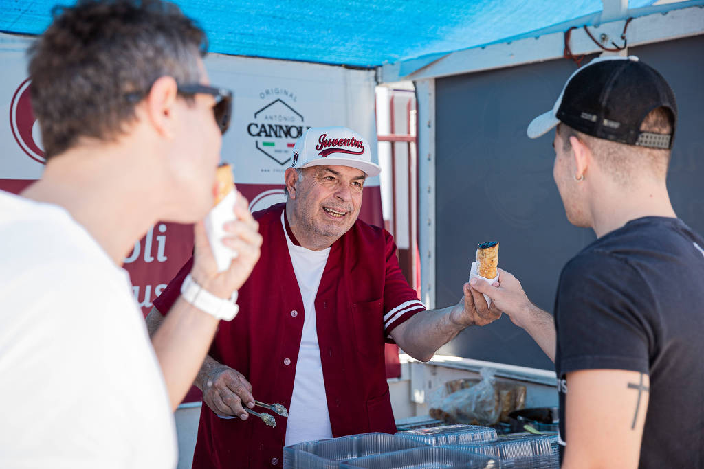 O senhor dos&nbsp;cannolis